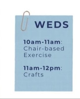 Chair based exercise - Blairgowrie 7 Rattray Community Football Club